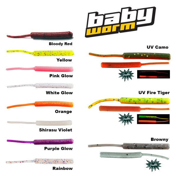 FUJİN BABY WORM 5.2 CM FLOATİNG LRF SİLİKONU