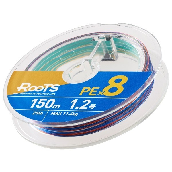 GOSEN X8 ROOTS PE 8 ÖRGÜ SPİN İP MİSİNA 150MT MULTİ COLOR