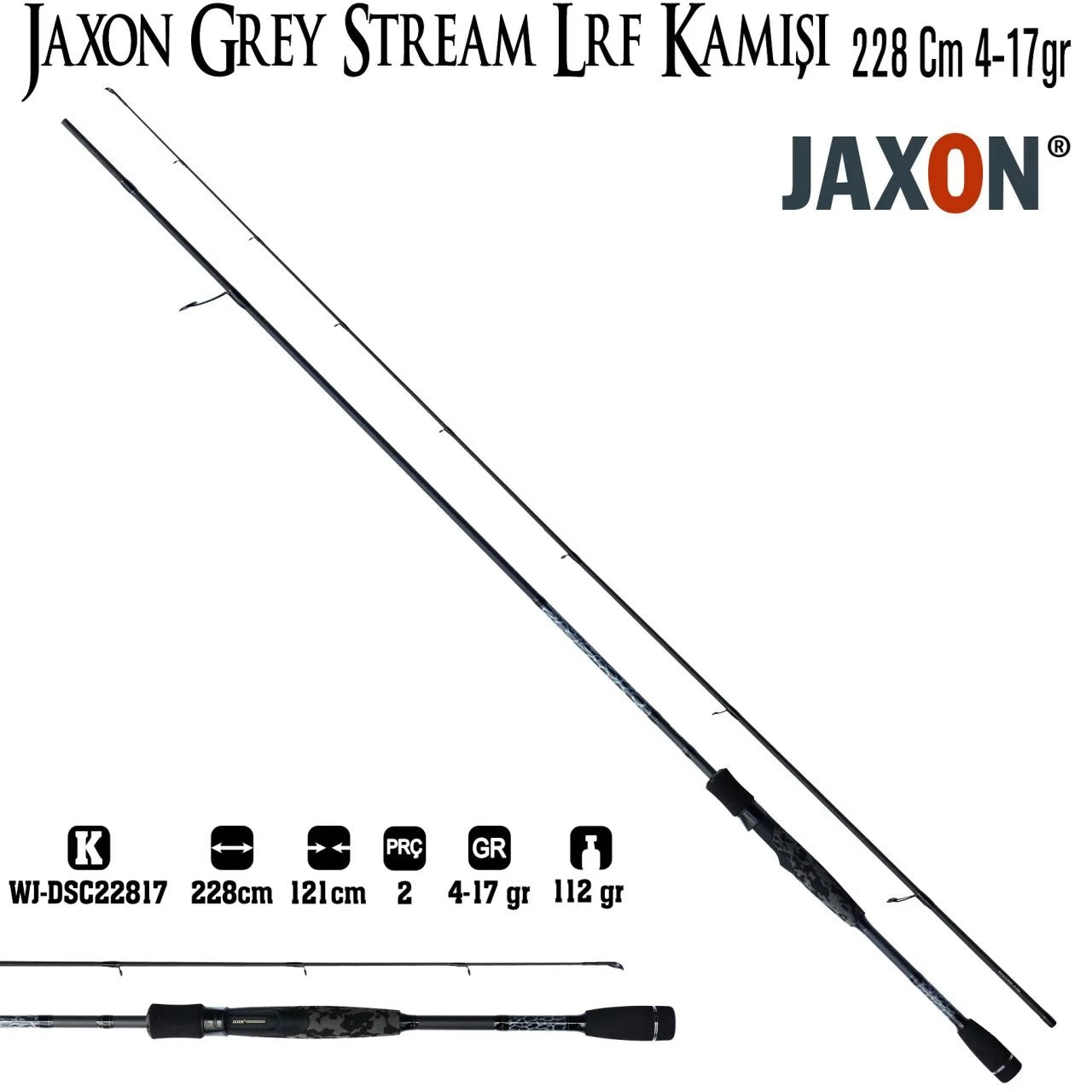 JAXON GREY STREAM 2.28M 4-17G LRF KAMIŞI
