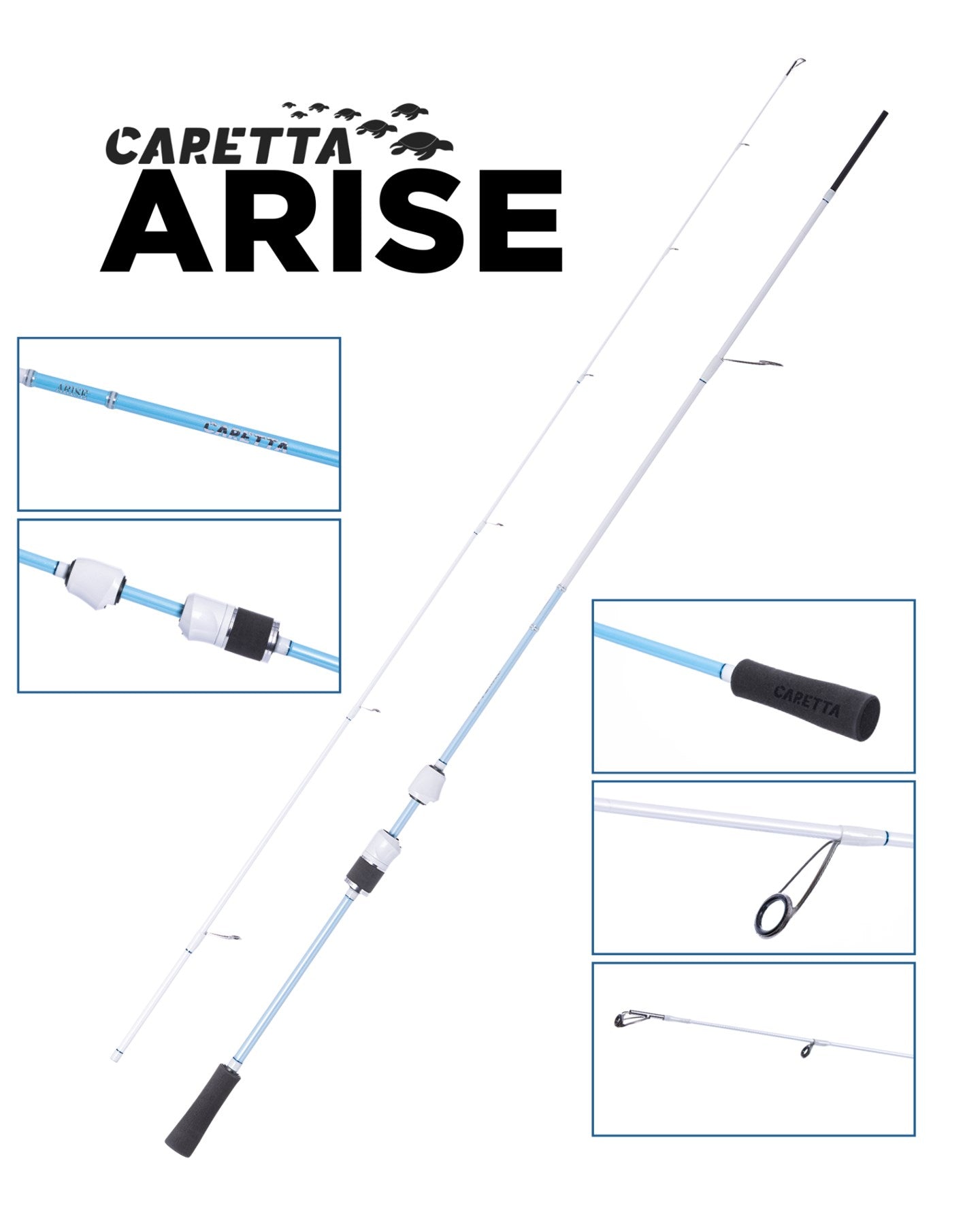 CARETTA ARISE LIGHT SPIN KAMIŞI 232CM 1-18GR