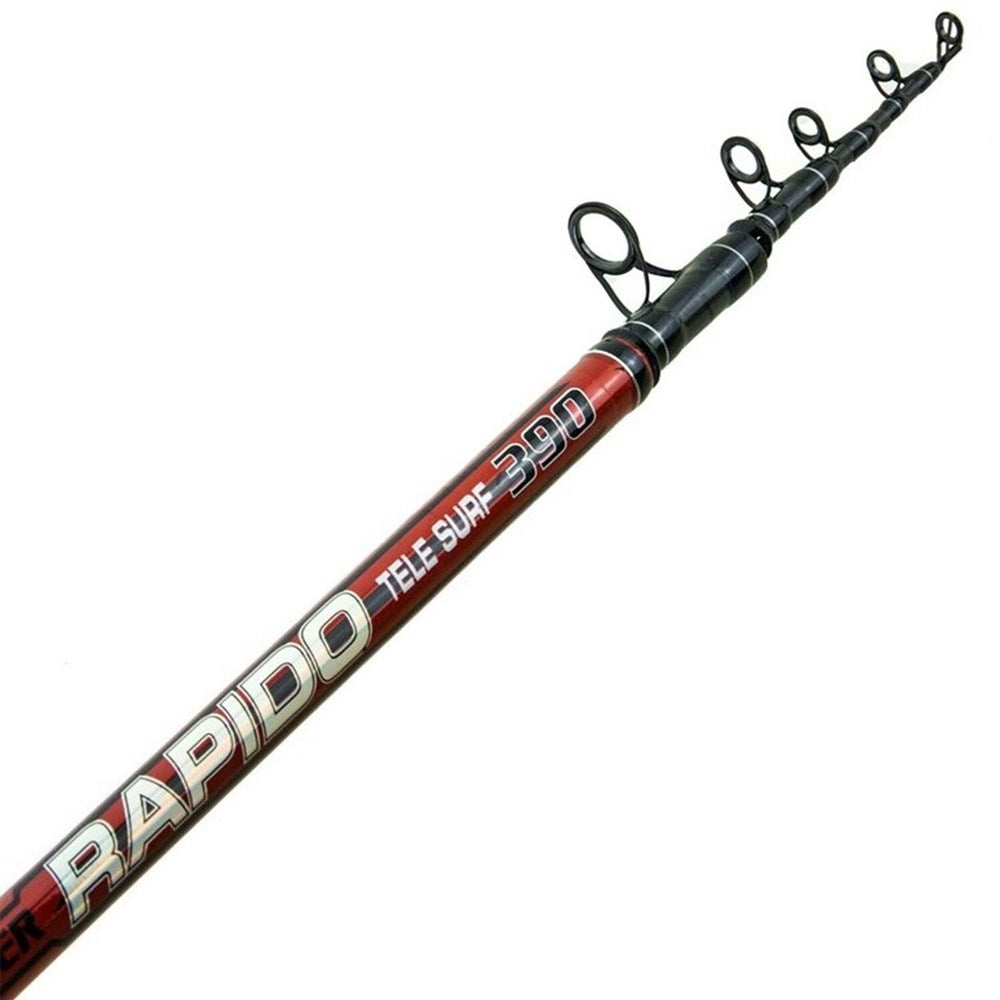 BAUER RAPIDO TELESKOPİK SURF OLTA KAMIŞI 390 CM 100-200 Gr.