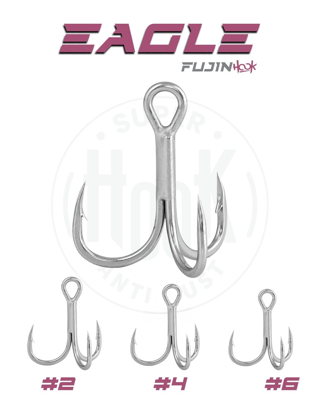 FUJİN EAGLE SÜPER ANTİ-RUST ÜÇLÜ İĞNE