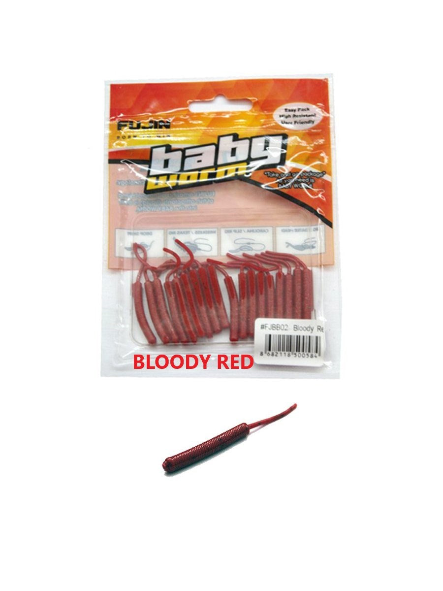 FUJİN BABY WORM 5.2 CM FLOATİNG LRF SİLİKONU