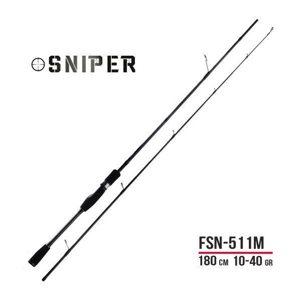 FUJİN SNİPER 180CM 10-40GR SPİN KAMIŞ FSN-511M