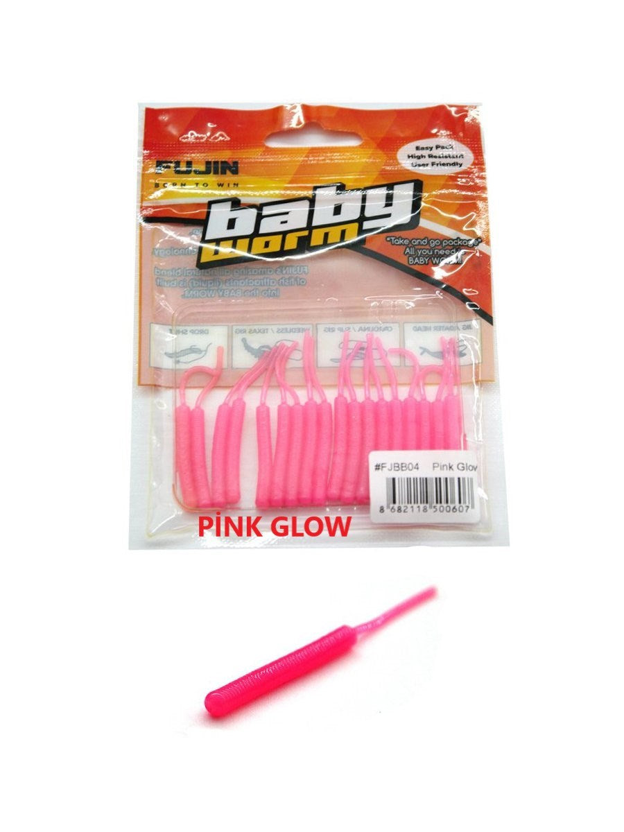 FUJİN BABY WORM 5.2 CM FLOATİNG LRF SİLİKONU