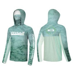 RYUJI UV PERFORMANCE HOODIE SHIRT+NECK
