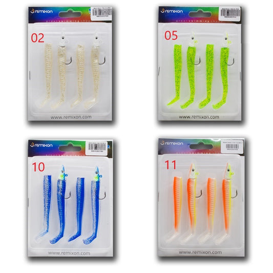 REMİXON SNAKE SHAD 11CM 10GR (2+2 ADET)