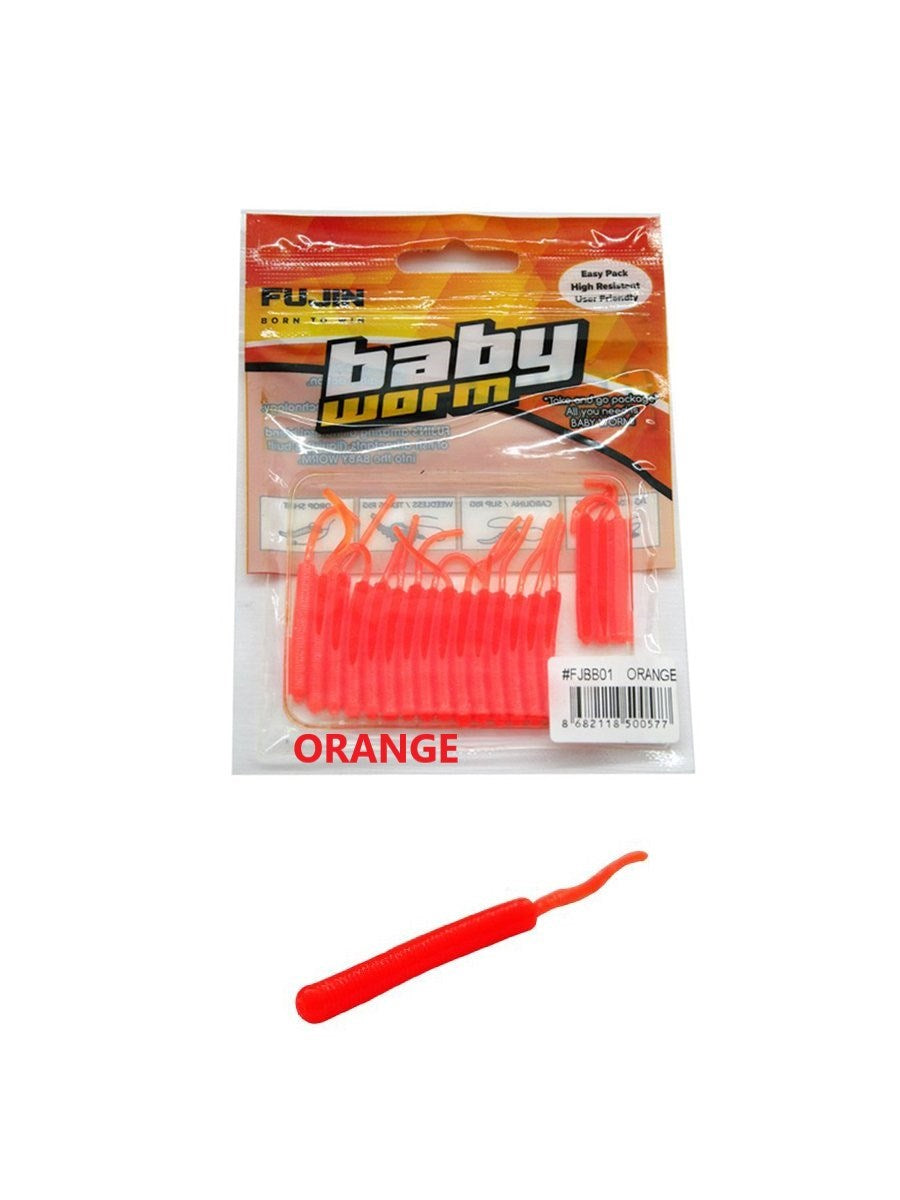 FUJİN BABY WORM 5.2 CM FLOATİNG LRF SİLİKONU