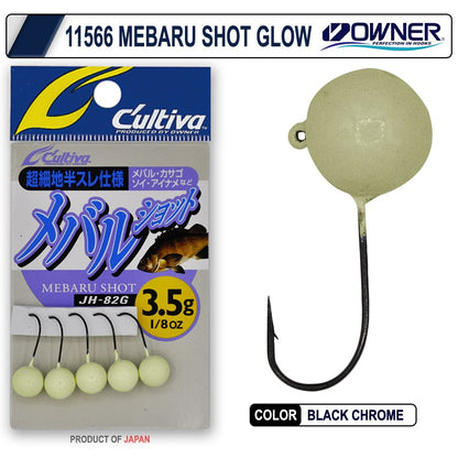 CULTİVA 11566 MEBARU SHOT GLOW LRF JİGHEAD