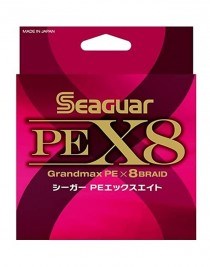 SEAGUAR PE X8 GRANDMAX 8ÖRGÜ SPİN İP MİSİNA 150MT MULTİ COLOR 0,4-0,104MM