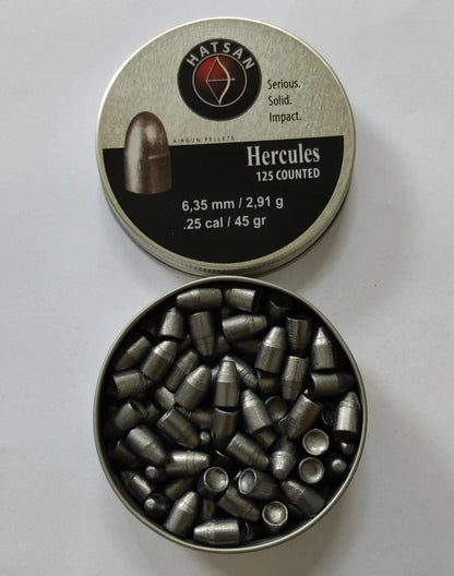 HATSAN HERCULES HAVALI TÜFEK SAÇMASI 6.35MM (45 GRAİN)
