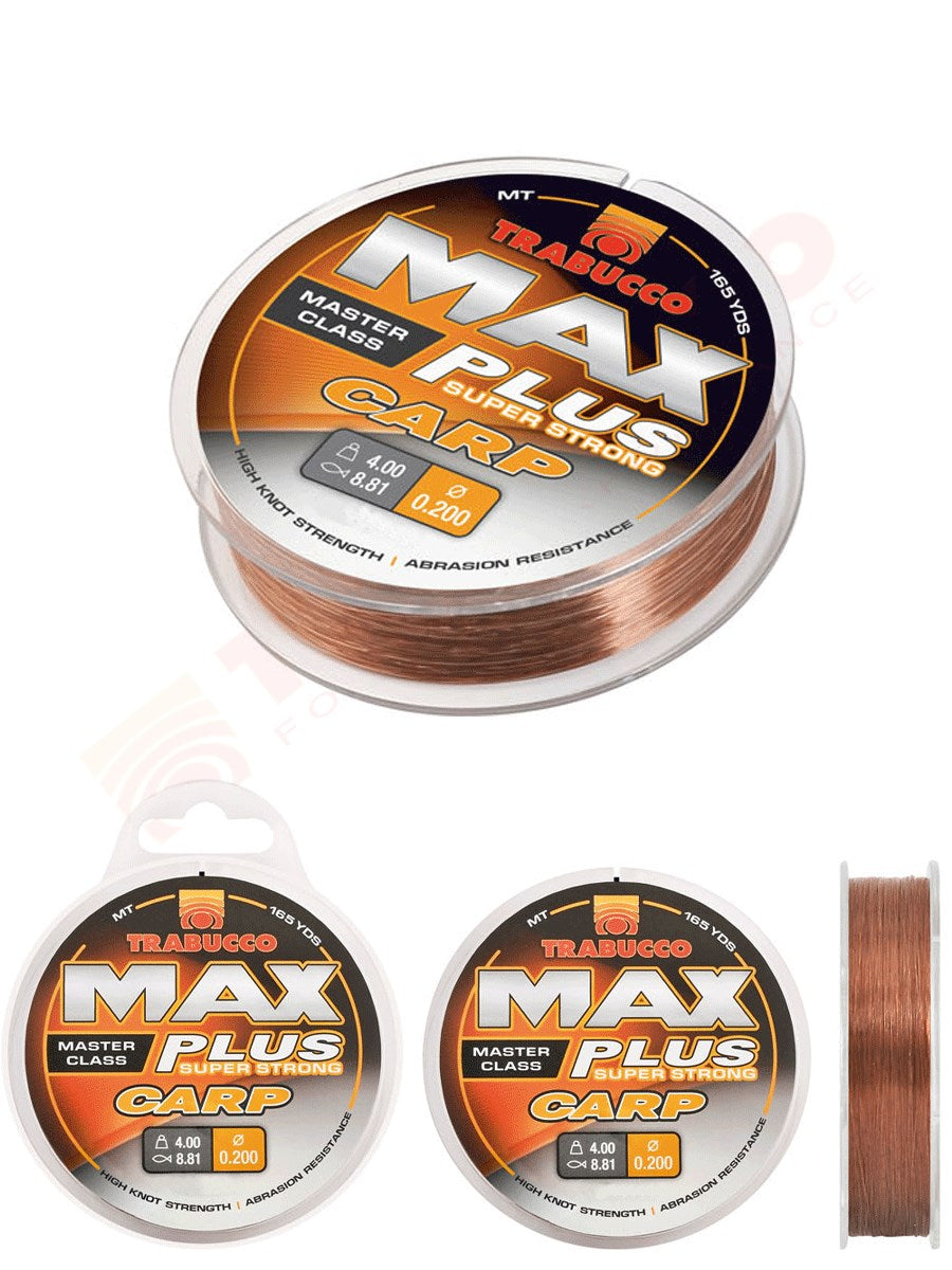 TRABUCCO MAX PLUS LİNE CARP 300MT SAZAN MİSİNASI