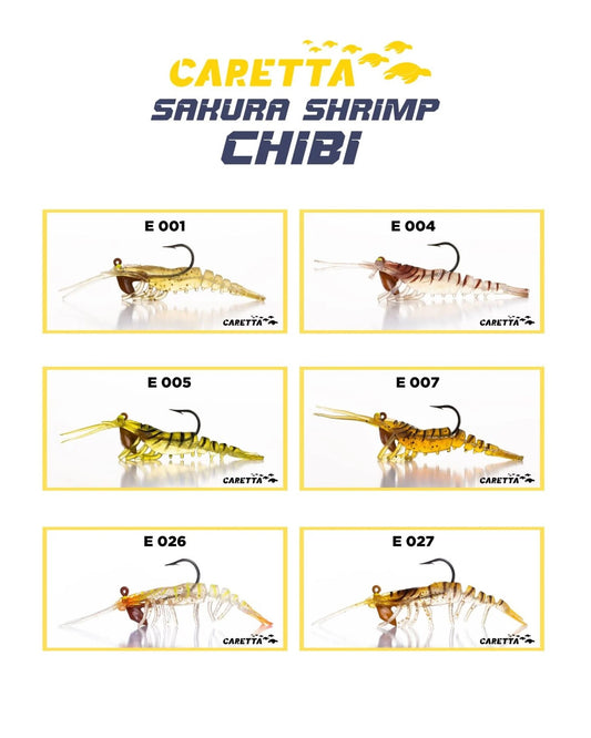 CARETTA SAKURA SHRIMP CHİBİ 3.7G 50MM