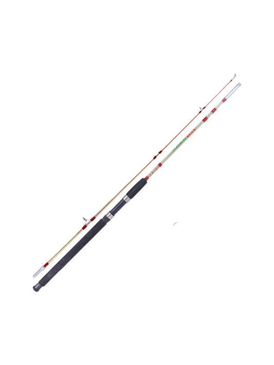 BAUER CRYSTAL 165 CM TWO PIECE FILLED TRANSPARENT FISHING POLE