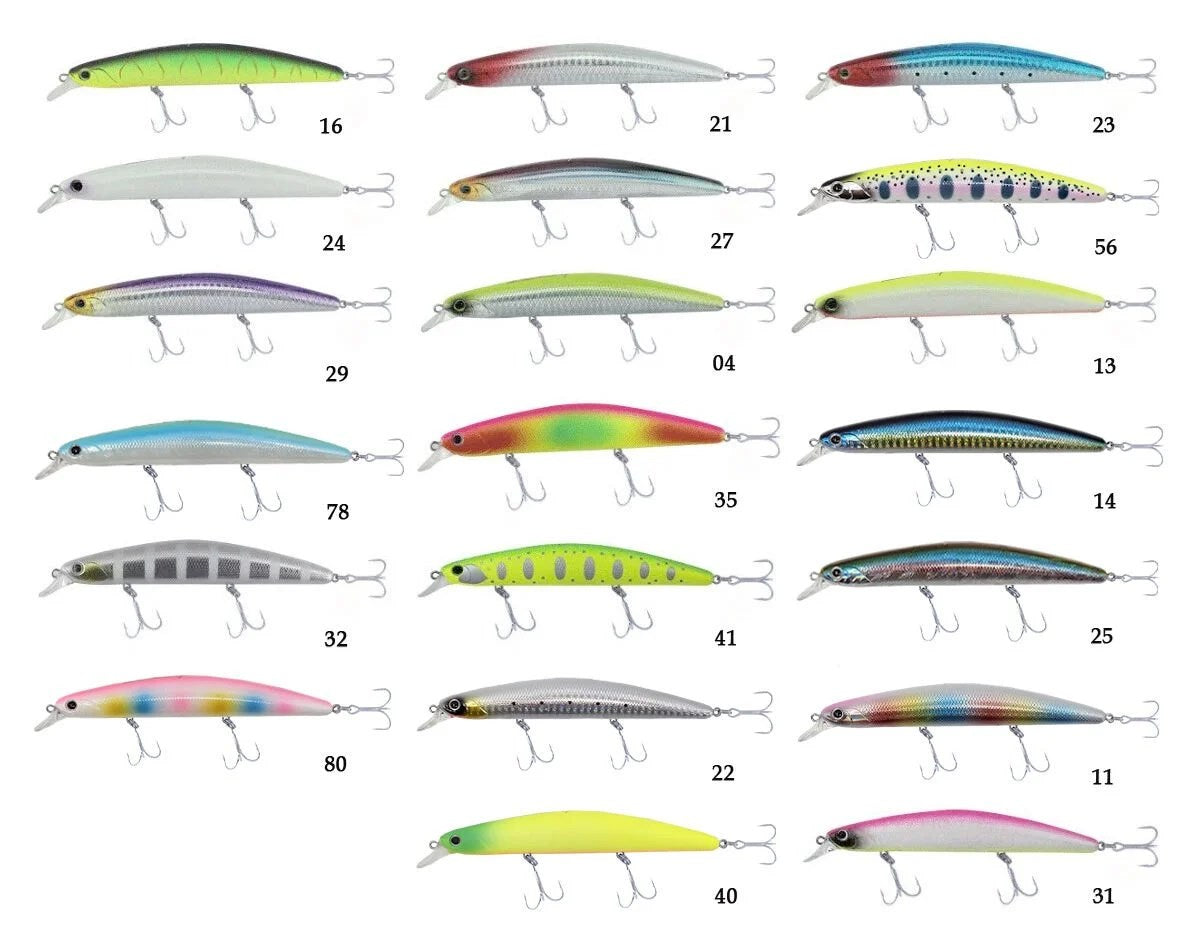 KENDO SEABASS MİNNOW 12.5CM 21G FLOATİNG SUNİ YEM