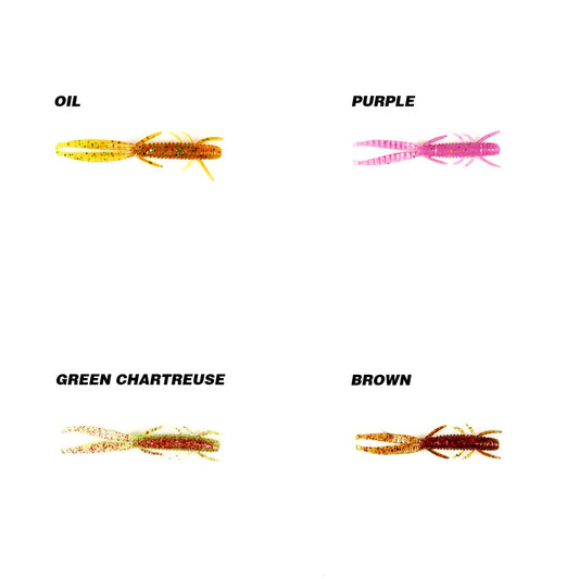 RYUJI HOGY SHRIMP 7,6CM 10ADET