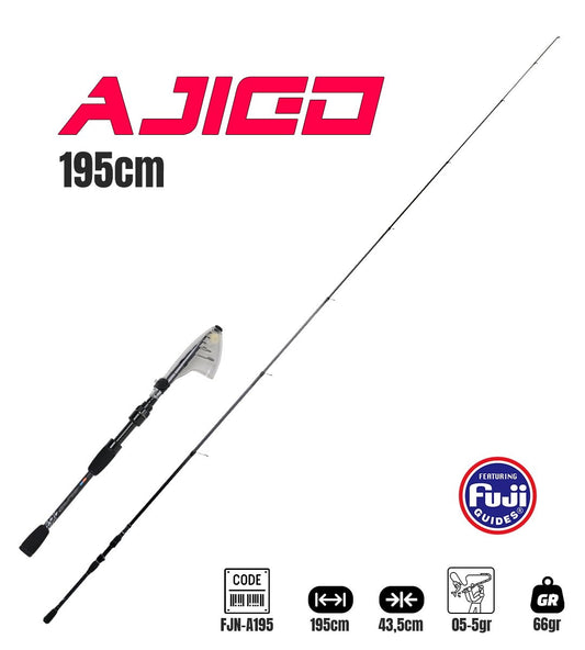 FUJİN AJİGO 195CM 05-5GR TELESKOPİK LRF KAMIŞI