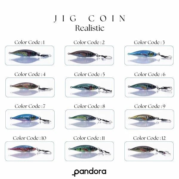 PANDORA JİG COİN REALİSTİC 21gr