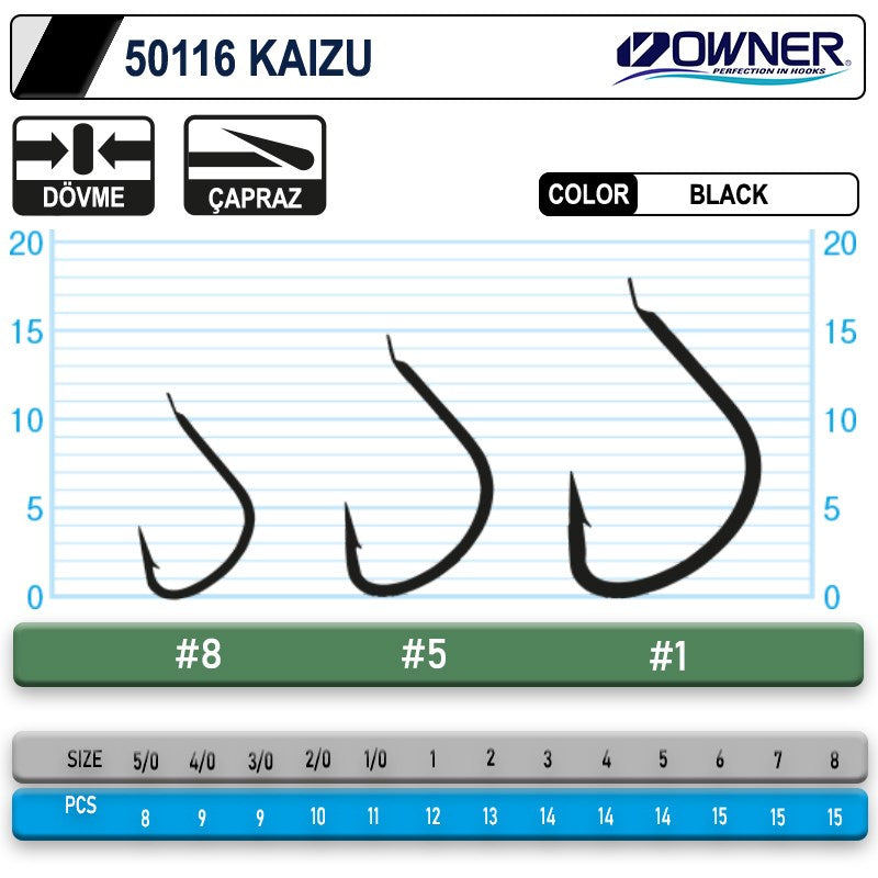 OWNER 50116 KAİZU BLACK İĞNE