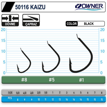 OWNER 50116 KAİZU BLACK İĞNE