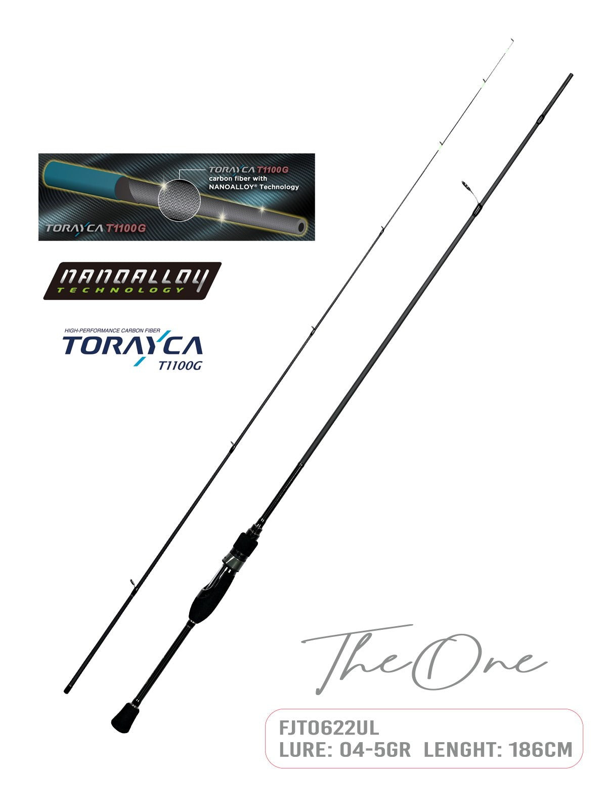 FUJİN THEONE 186CM 04-5GR LRF KAMIŞI 622UL
