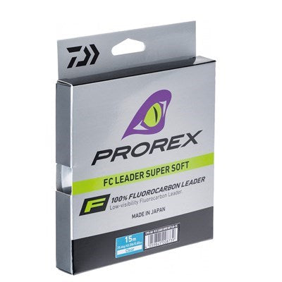 daıwa PROREX FC LEADER SUPER SOFT FLUOROCARBON 50M CLEAR 0,20MM 