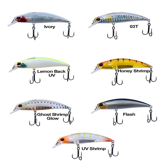 RYUJI S 70 7CM 9GR SINKING ZEBRA GLOW