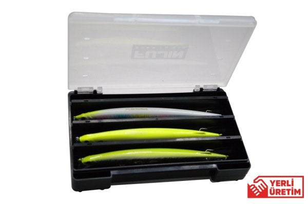 FUJİN TACKLE BOX 210DS 21CM ÇİFT TARAFLI MAKET BALIK KUTUSU