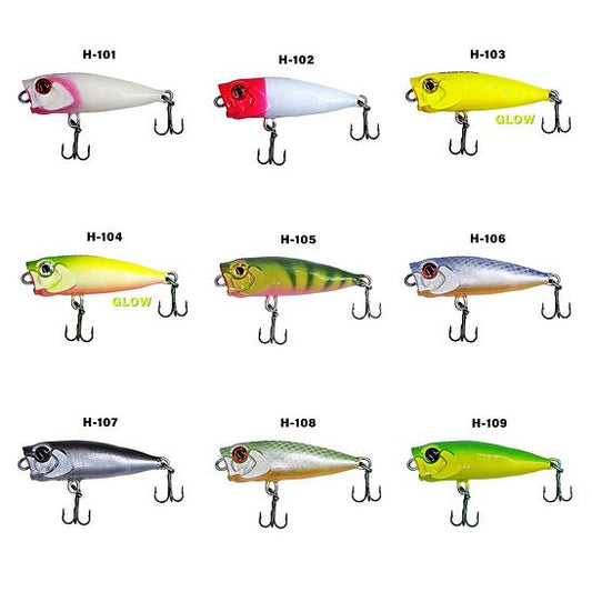 HERGELE POPPER LRF SU ÜSTÜ MAKET SAHTE BALIK RAPALA YEM 3,6 GR 45 MM