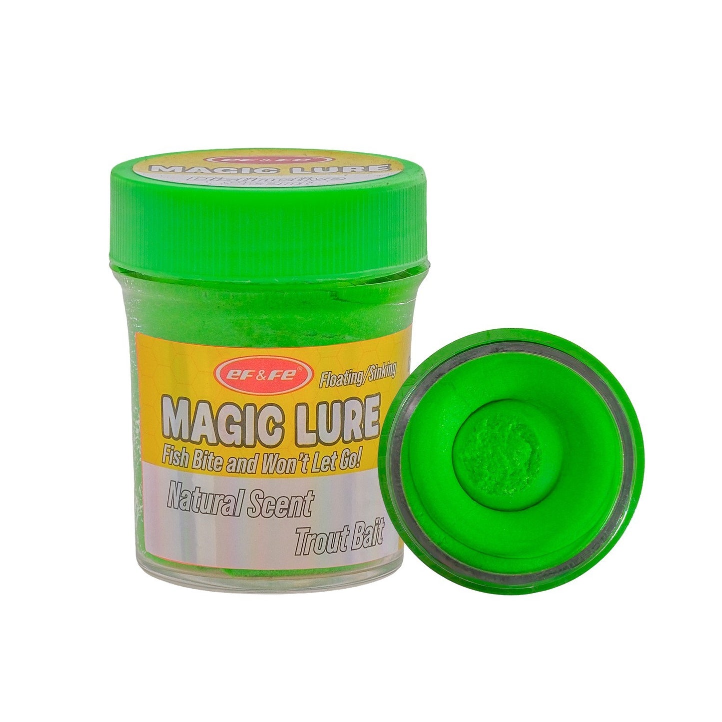 EFFE MAGİC LURE FLUORESCENT GREEN YÜZEN HAMUR - HG1501