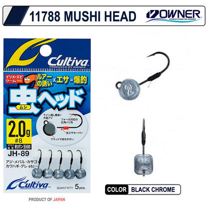 CULTİVA 11788 MUSHİ JİG HEAD