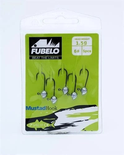FUBELO SHARP HEAD 5Lİ JİG HEAD