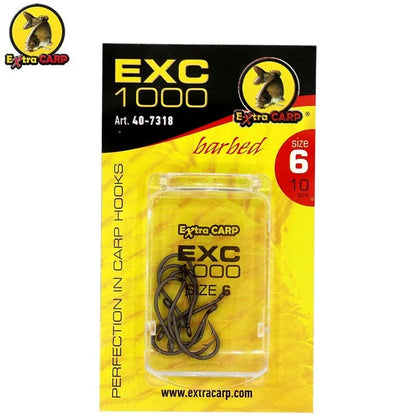 EXTRA CARP HOOKS EXC 1000 6