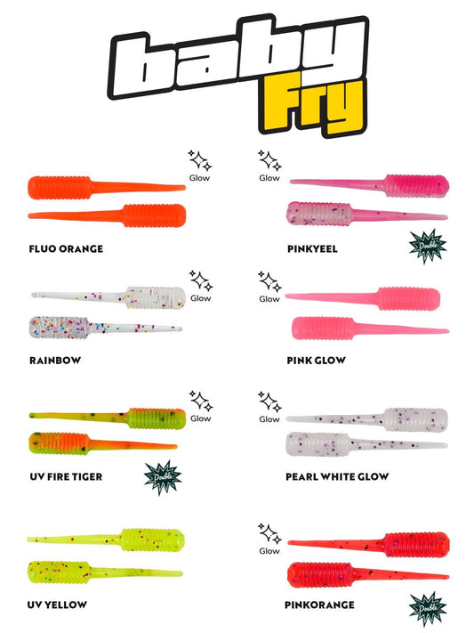 FUJIN BABY FRY 2CM LRF SİLİKONU
