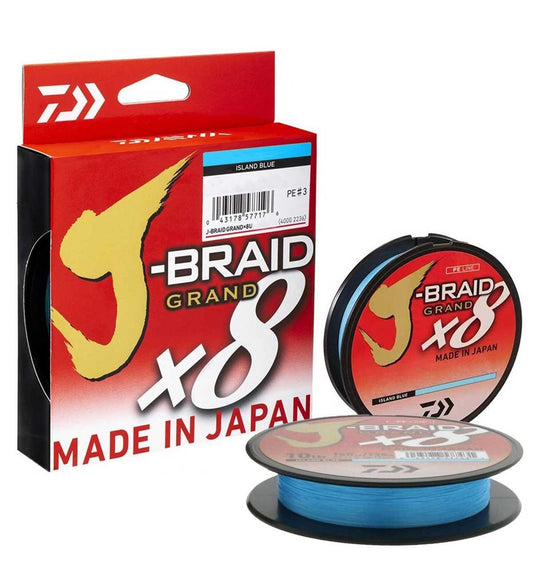 DAİWA J-BRAİD GRAND X8 İP OLTA MİSİNASI 135MT ISLAND BLUE