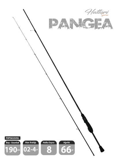 FUJİN HATTORİ PANGEA 190CM 02-4GR LRF KAMIŞI 632UUL