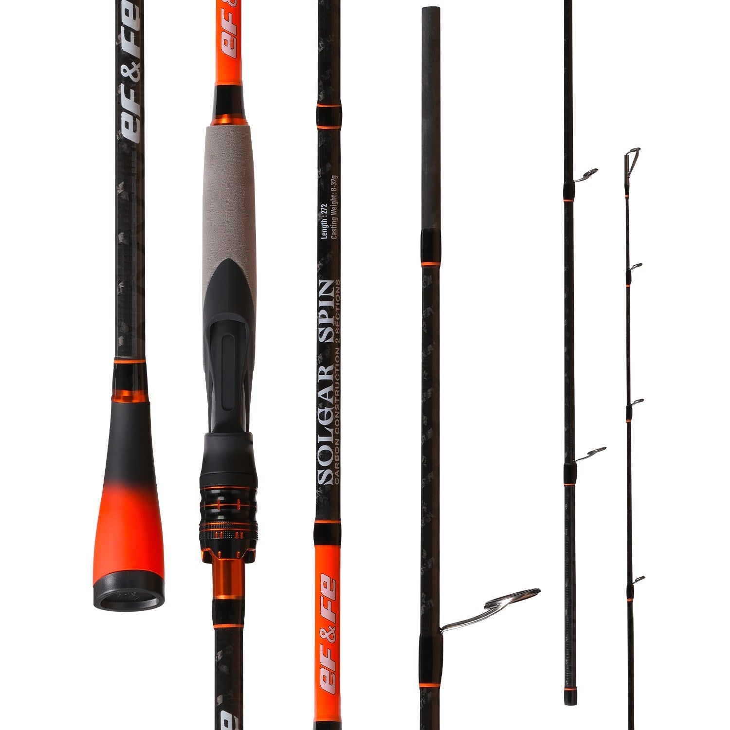 EFFE SOLGAR SPİN 242CM 8-32GR 2PCS OLTA KAMIŞ