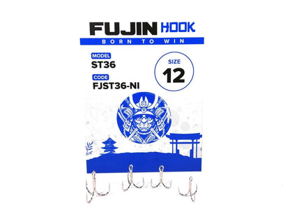 FUJİN ST36 ÜÇLÜ MAKET BALIK İĞNESİ NİCKEL
