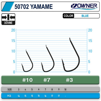 OWNER 50702 YAMAME BLUE İĞNE