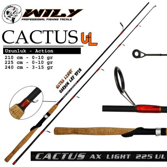 WİLY CACTUS 225 CM LRF KAMIŞ 0 - 10 GR