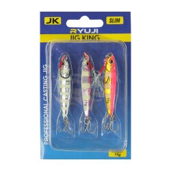 RYUJİ JİG KİNG ZEBRA MİX (3 ADET)