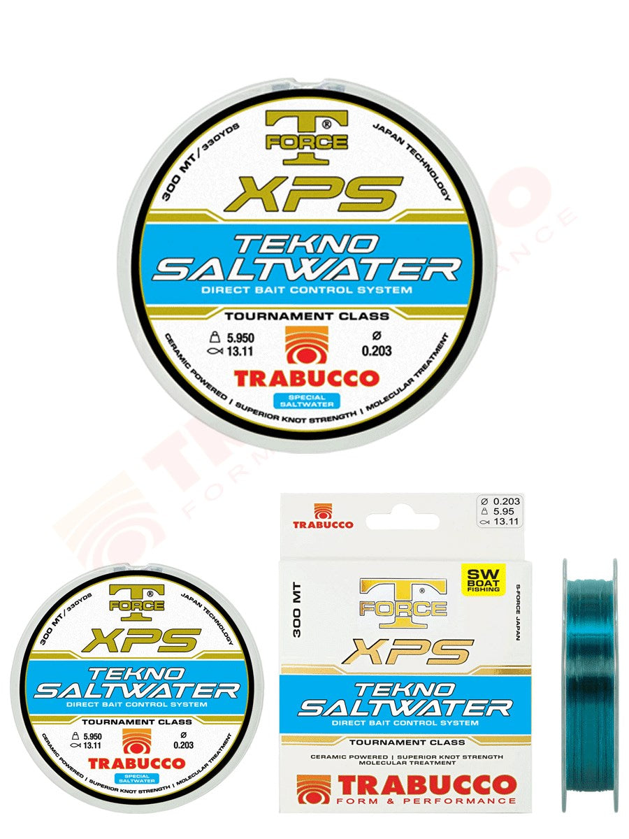 TRABUCCO T-FORCE XPS TEKNO SALTWATER 300MT OLTA MİSİNASI