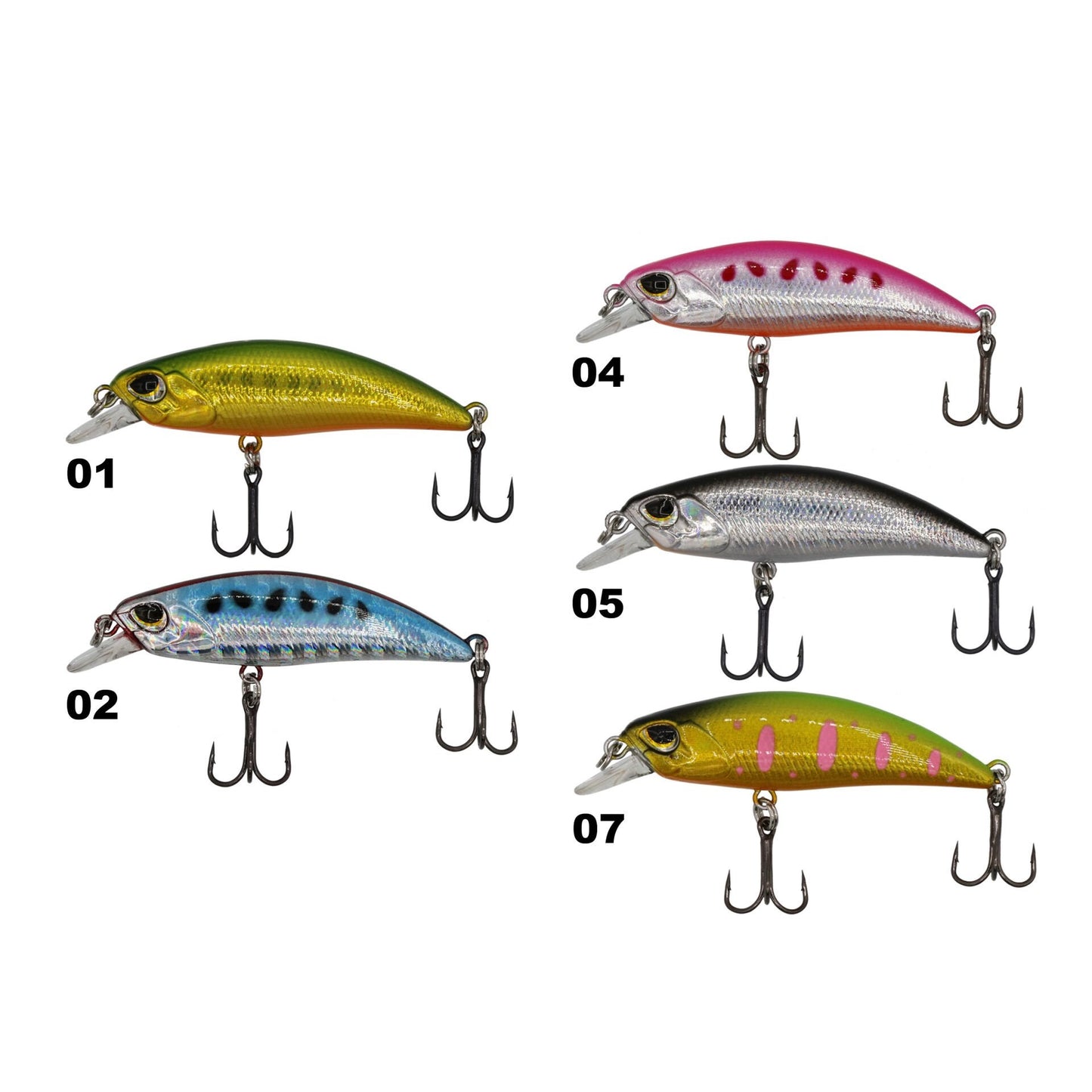 FİLEX LURES ZENİTH SİNKİNG MAKET BALIK 50 MM 4 GR