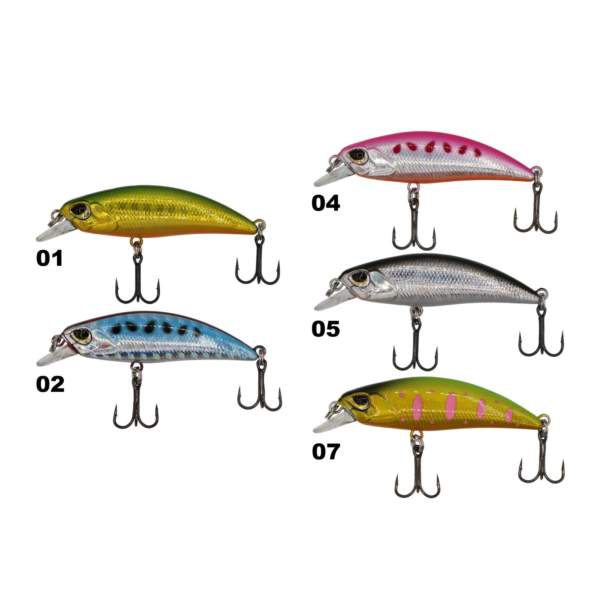 FİLEX LURES ZENİTH SİNKİNG MAKET BALIK 50 MM 4 GR