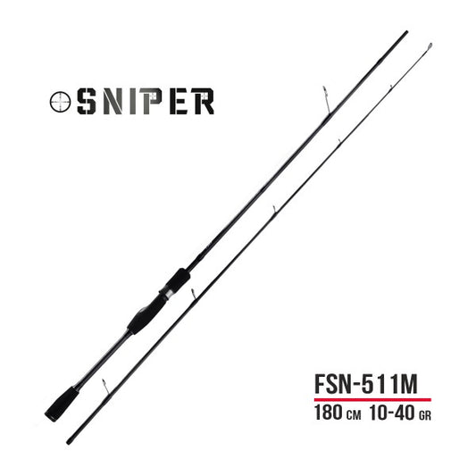FUJİN SNİPER 180CM 10-40GR SPİN KAMIŞ FSN-511M