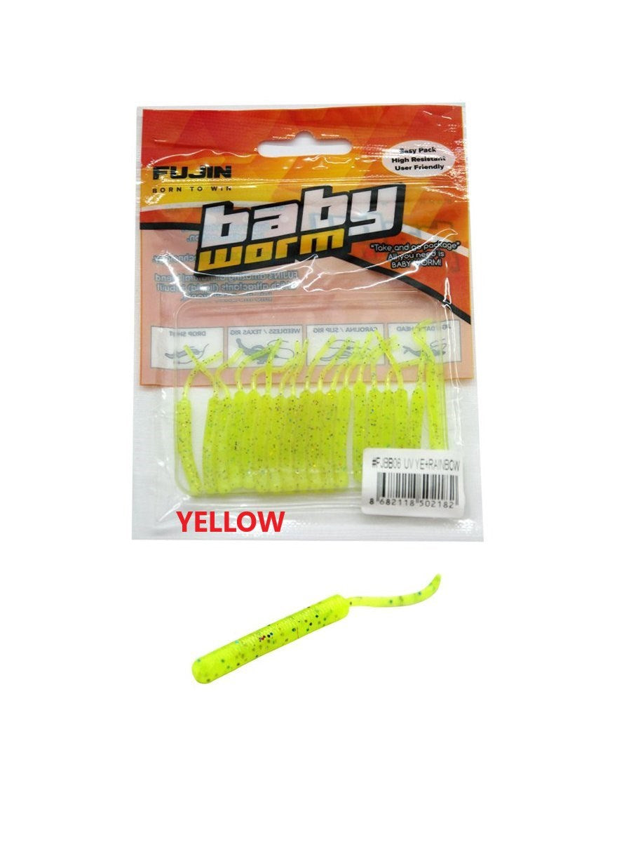 FUJİN BABY WORM 5.2 CM FLOATİNG LRF SİLİKONU