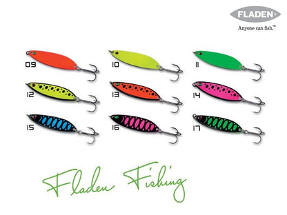FLADEN FLUORESCENT FLUTTER KAŞİK 8 CM