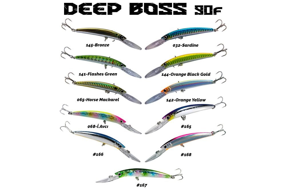 FUJİN DEEPBOSS 90F 9.5GR MAKET BALIK
