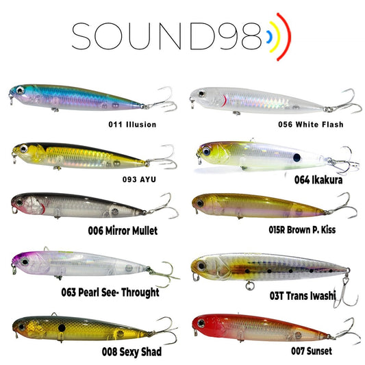 FUJIN SOUND98 9,8CM 10,6GR SU ÜSTÜ MAKET BALIK