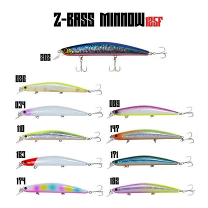 FUJİN Z-BASS MİNNOW 125F 21GR MAKET BALIK
